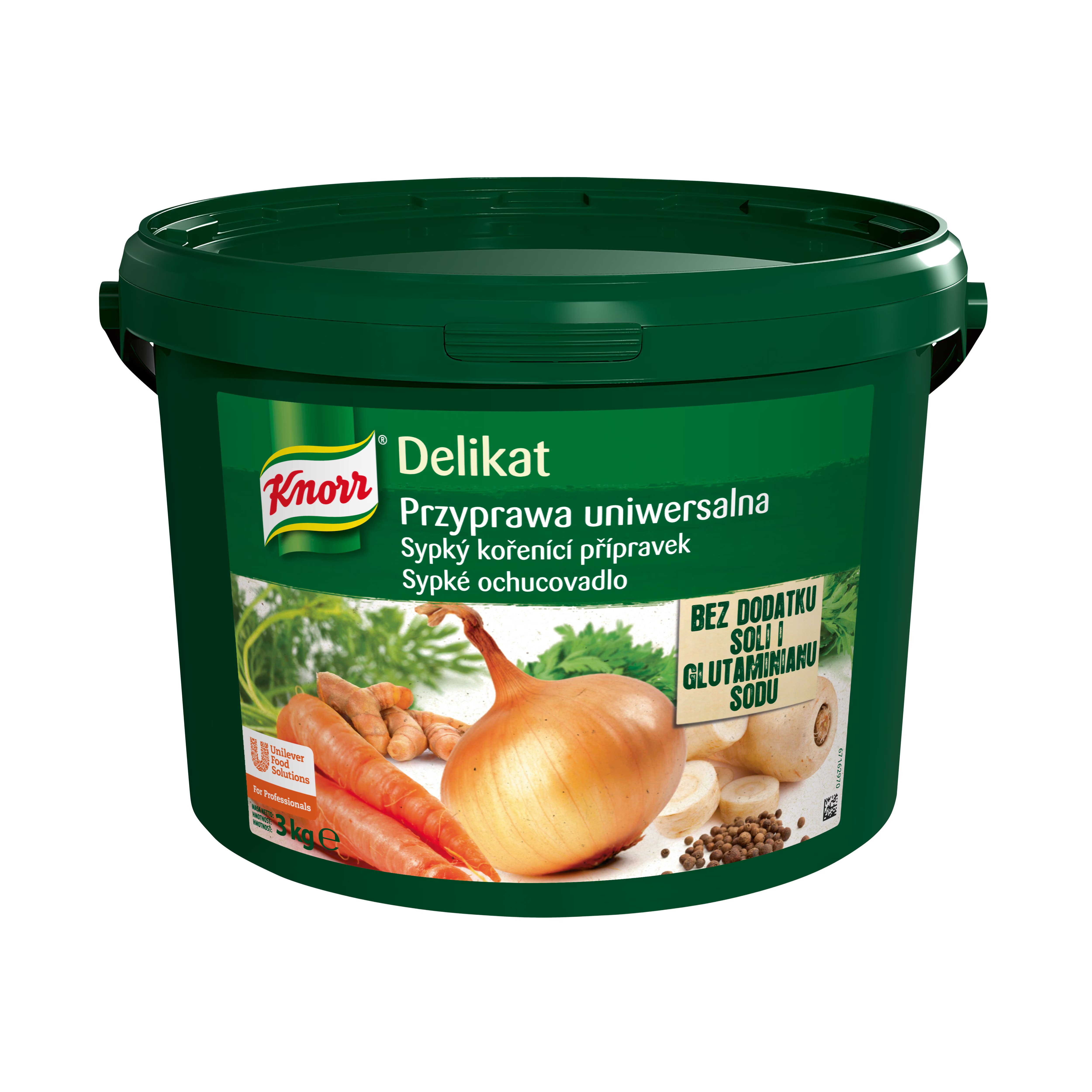 Delikát ételízesítő - hozzáadott só és ízfokozó nélkül 3kg